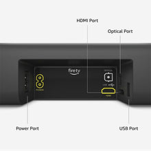 Load image into Gallery viewer, Compact Fire TV Soundbar - 24" | Bluetooth &amp; Virtual Surround Sound Experience