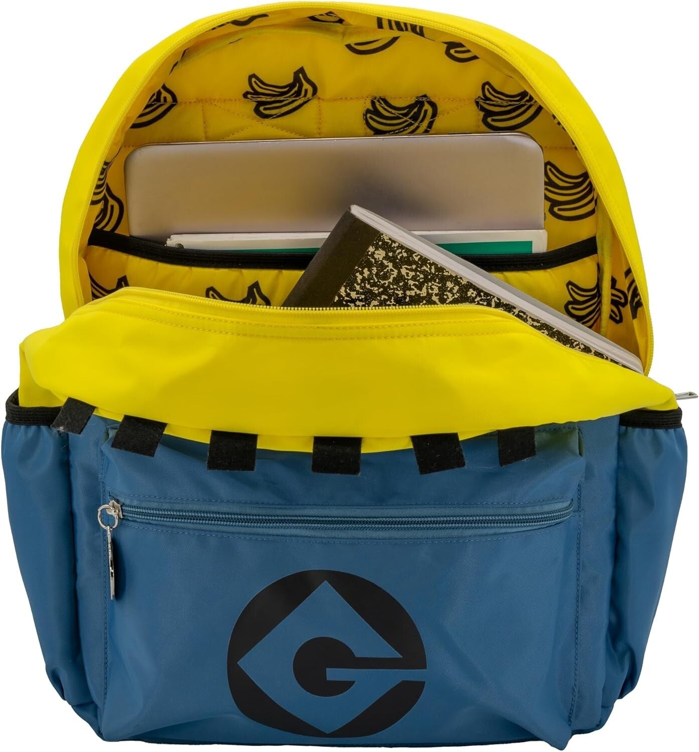 16 Inch Kids Minions Schoolbag with Adjustable Straps - Stylish & Fun Accessory