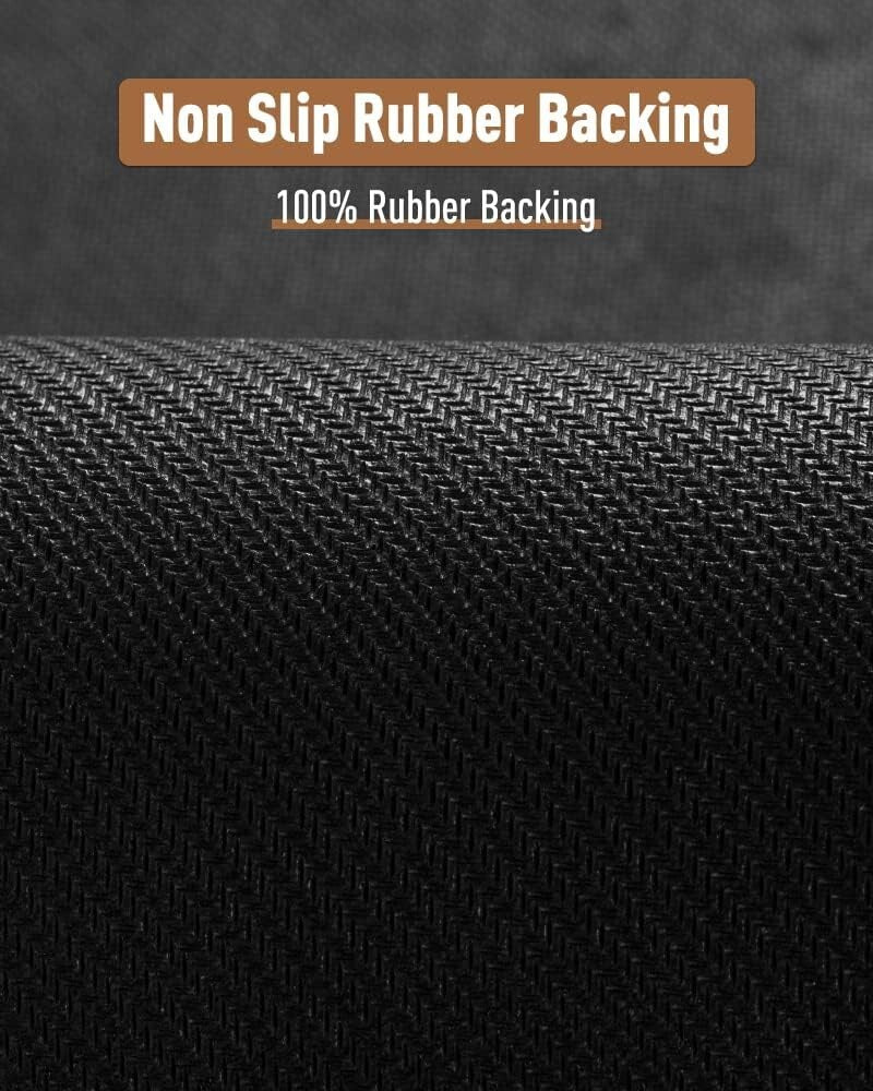 Elegant Non-Slip Carpet Stair Treads 15PCS - Protect Wooden Steps Effortlessly