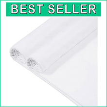 Load image into Gallery viewer, Premium 10 Yard Cotton Muslin Fabric - Bleached White, 48" Wide for DIY Projects