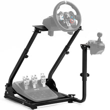Load image into Gallery viewer, Adjustable Racing Steering Wheel Stand with Shifter Mount - Space-Saving Design