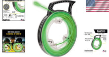 Load image into Gallery viewer, Versatile Glow-in-the-Dark 40-Foot Fish Tape with Stainless Steel End Connector