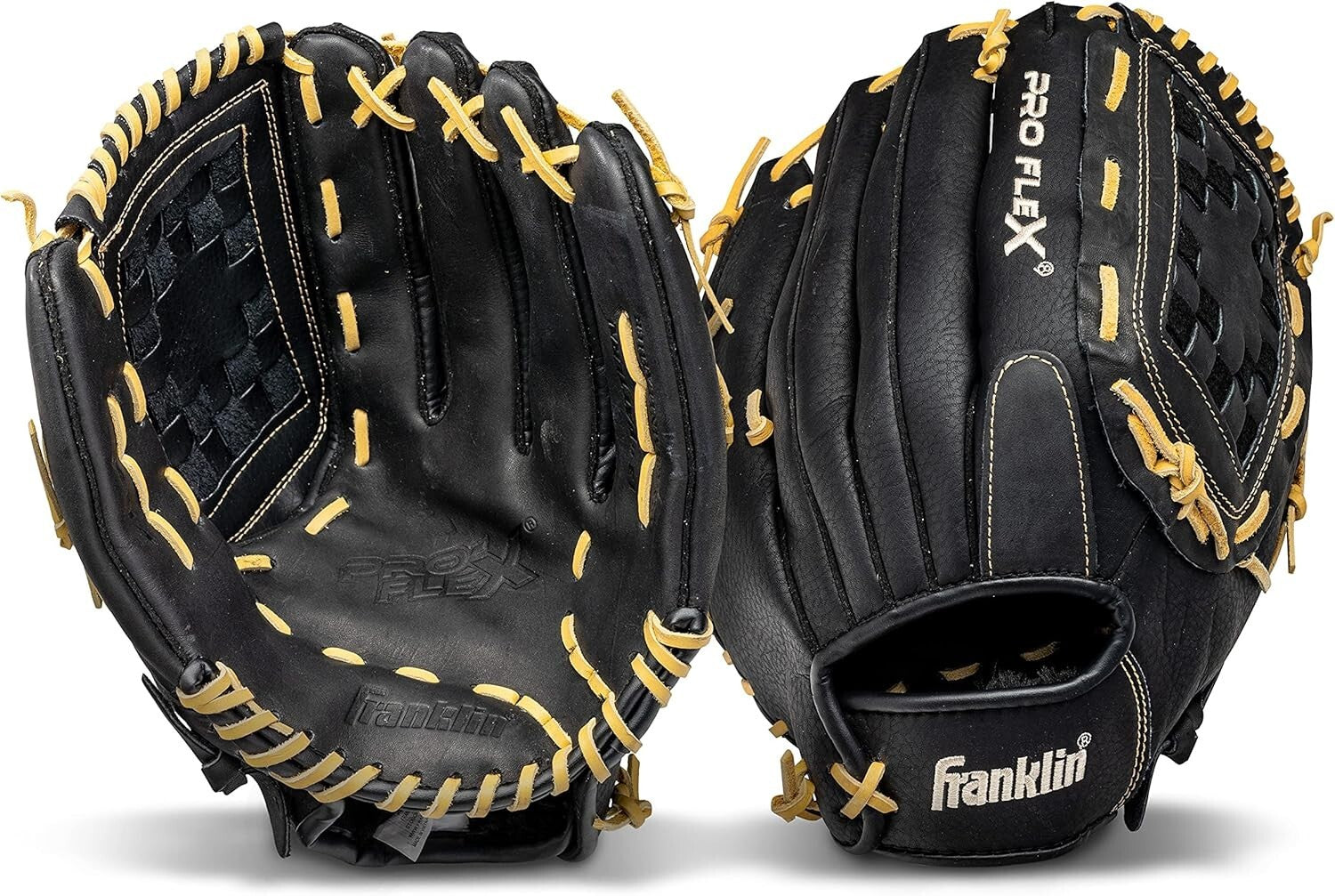 Durable 13-inch ProFlex Baseball/Softball Glove - Fast Play No Break-In Required