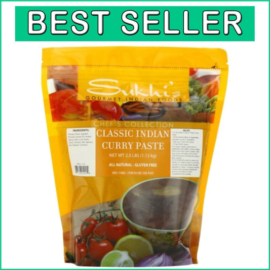 2.5 Lbs Versatile Indian Curry Paste - Traditional Recipe, Gluten-Free