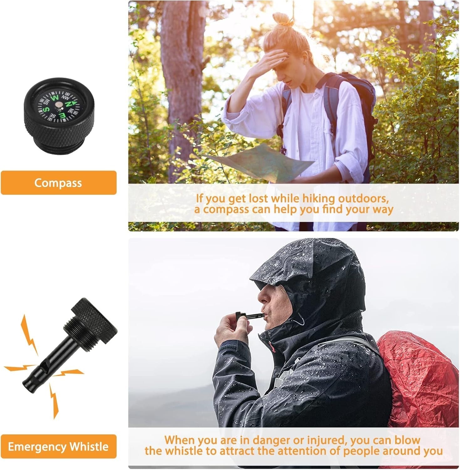 28.3'' Folding Survival Shovel with Multifunctional Tools for Outdoor Adventures