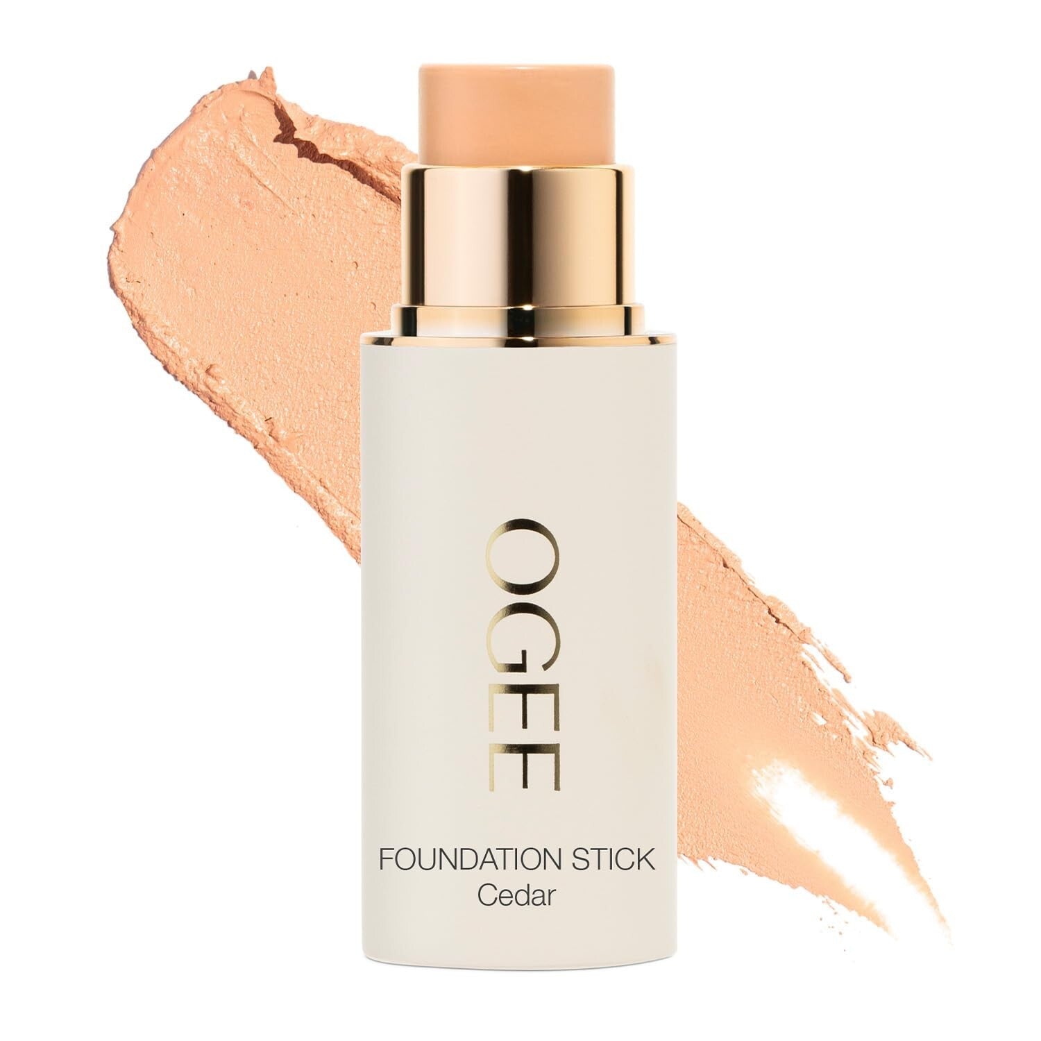 Full-Coverage Foundation Stick with Pink-Beige Undertones - 70% Organic Formula