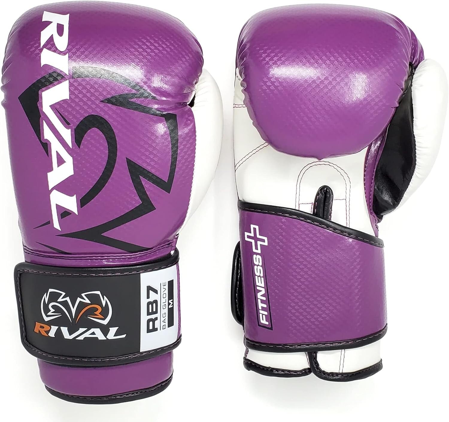 High-Density Padding Boxing Gloves with Hook-and-Loop Closure – Stylish Purple