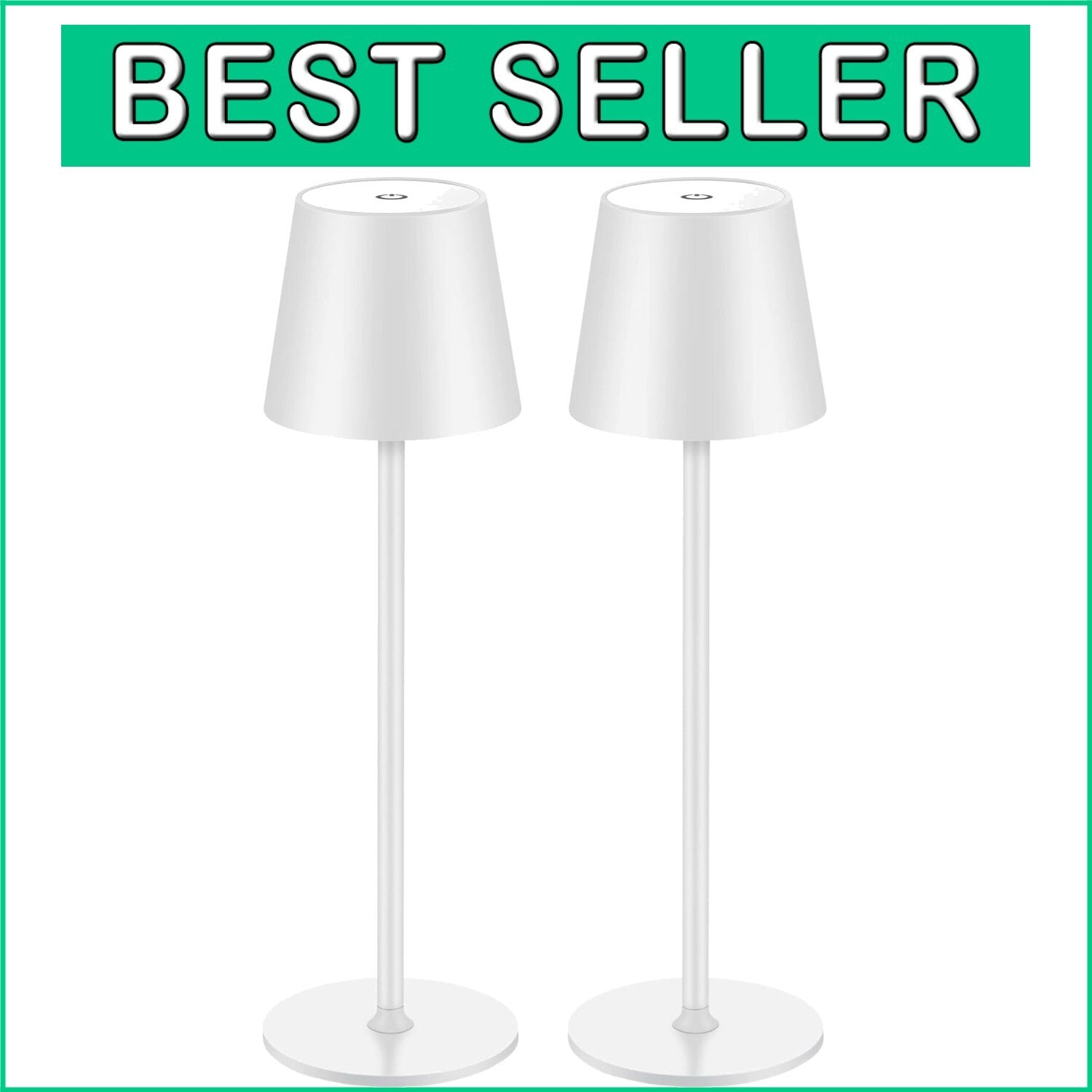 Compact USB-C Rechargeable Touch Lamps – Ideal for Dinner, Parties & Relaxation