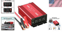 Load image into Gallery viewer, 3 AC Outlet 1000W Power Inverter - Ideal Solution for Home &amp; Outdoor Power Needs