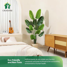 Load image into Gallery viewer, Lightweight 6 Feet Artificial Palm Plant in Pot - Perfect for Modern Home Style