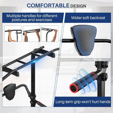 Load image into Gallery viewer, Durable Power Tower Fitness Equipment - Adjustable Height, Non-Slip Grip