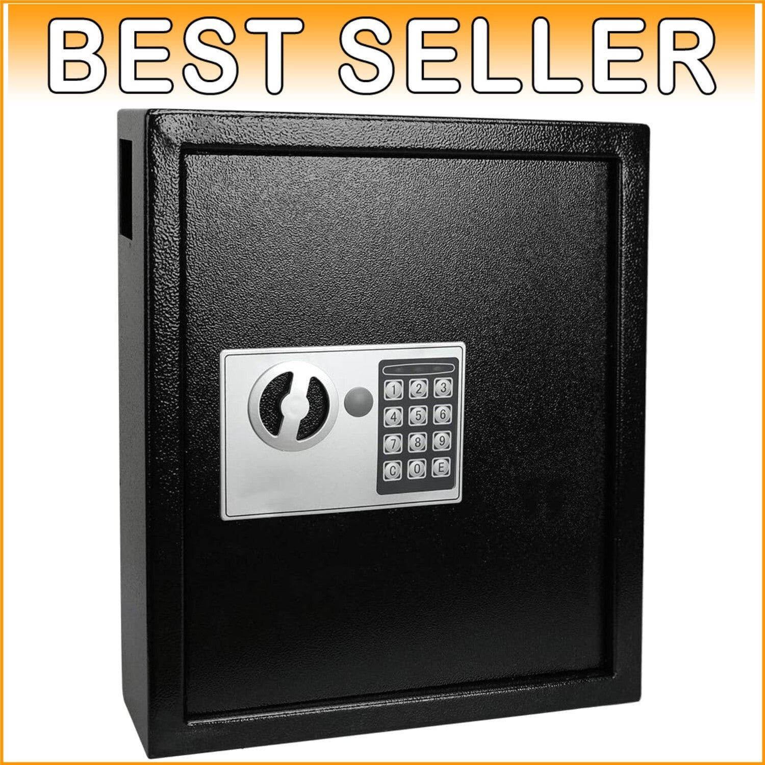 Durable 40-Key Wall Mount Digital Key Safe with Electronic Combination Lock