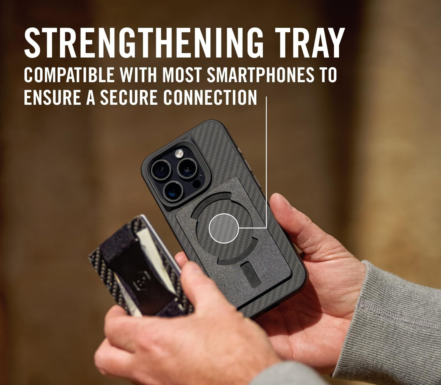 MagSafe-Compatible Slim Wallet with RFID Protection - Stylish & Durable Design