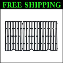Load image into Gallery viewer, Heavy Duty 16 7/16" x 9 1/16" Grill Grates - Polished Porcelain Cast Iron Set