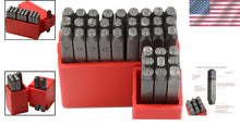 Load image into Gallery viewer, Professional 36-Piece Impact-Resistant Stamping Kit with Storage Case – 3mm Size