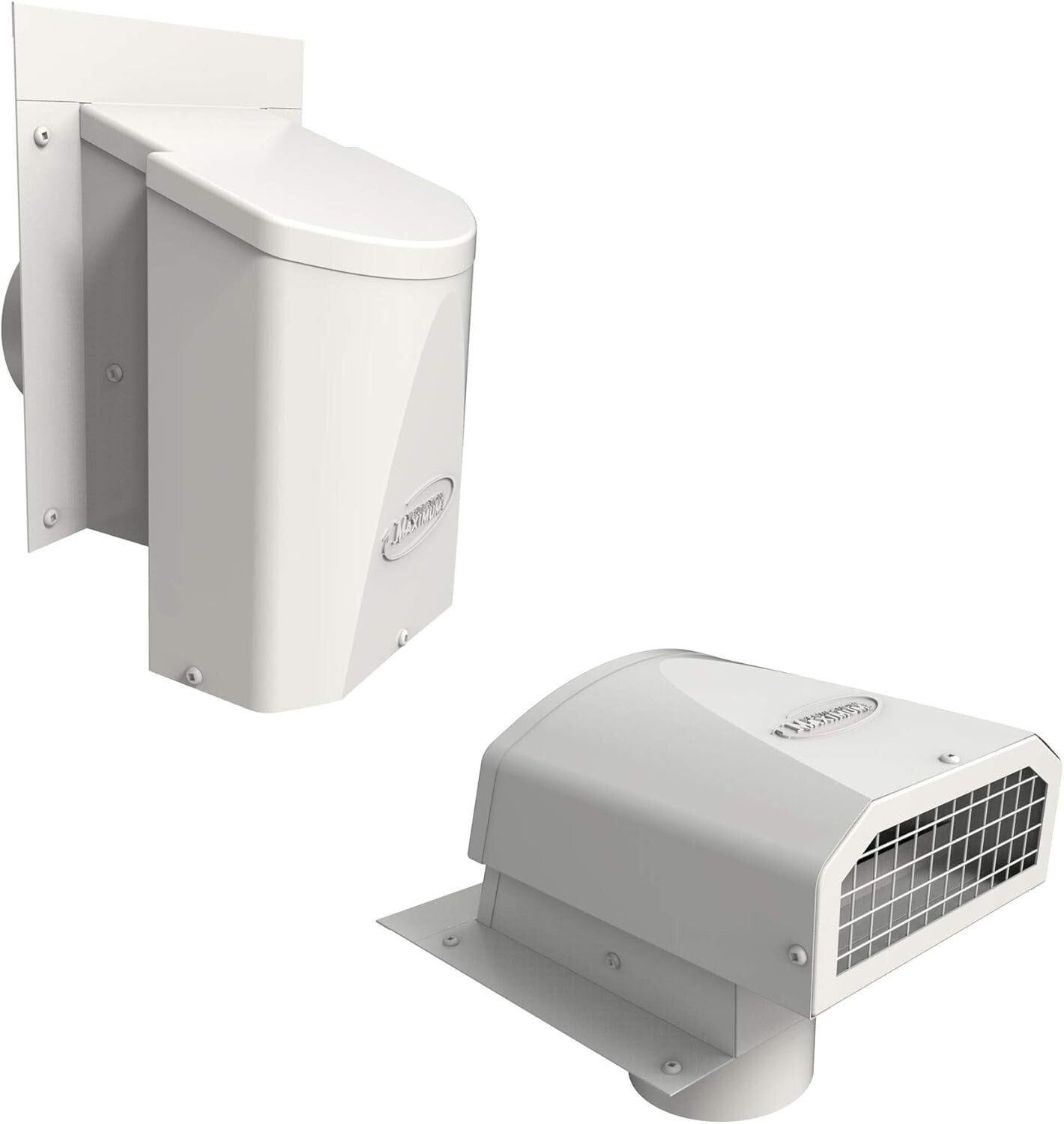 Energy-Saving 4-Inch Wall Dryer Vent Cover with Durable Steel Construction