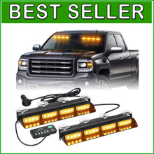 Load image into Gallery viewer, Lightweight Emergency Strobe Lights for Construction Vehicles - Flashing Amber