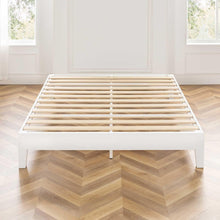 Load image into Gallery viewer, Queen Solid Wood Platform Bed, 12-Inch Height, Easy Assembly - Naturalista Grand