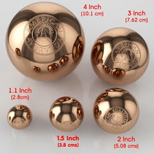 Load image into Gallery viewer, Handmade 10.75 lb Copper Healing Sphere - Perfect for Meditation &amp; Energy Work