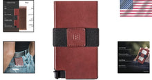 Load image into Gallery viewer, Men's Durable Leather RFID Wallet - Slim Profiler with Card Eject Feature