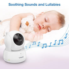 Load image into Gallery viewer, Pan &amp; Tilt Video Baby Monitor with 5'' LCD, Secure Transmission, Up to 1000ft