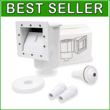 Load image into Gallery viewer, Complete Above Ground Pool Thru-Wall Skimmer with Flexible Vacuum Hose Adapter