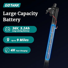Load image into Gallery viewer, Foldable Electric Scooter with Anti-Puncture Tires - Ideal for Commuting Adults