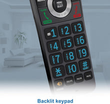 Load image into Gallery viewer, Long-Range Cordless Phone Duo with Call Block, Speakerphone, and Backlit Display