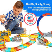 Load image into Gallery viewer, Exciting 85ft Light-Up Race Track Set for Boys and Girls - Safe Fun for Toddlers