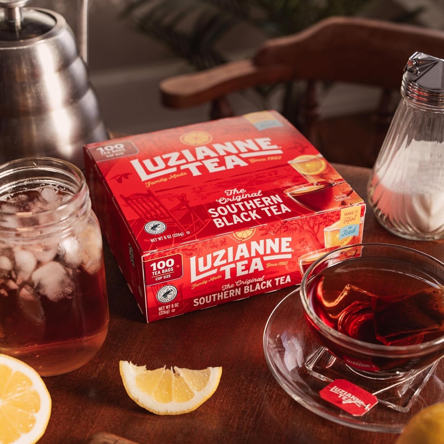 Authentic Southern Unsweetened Iced Tea Bags - 400 Total for Iced Tea Lovers