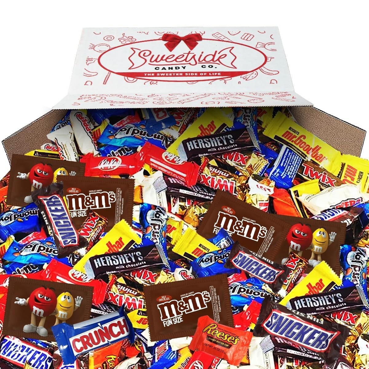 Assorted 5 LB Chocolate Candy Mix, Includes Snickers, Twix & More - Share Joy!