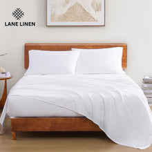 Load image into Gallery viewer, OEKO-TEX Certified 4-Piece Organic Cotton Full Sheet Set with Deep Pocket Design