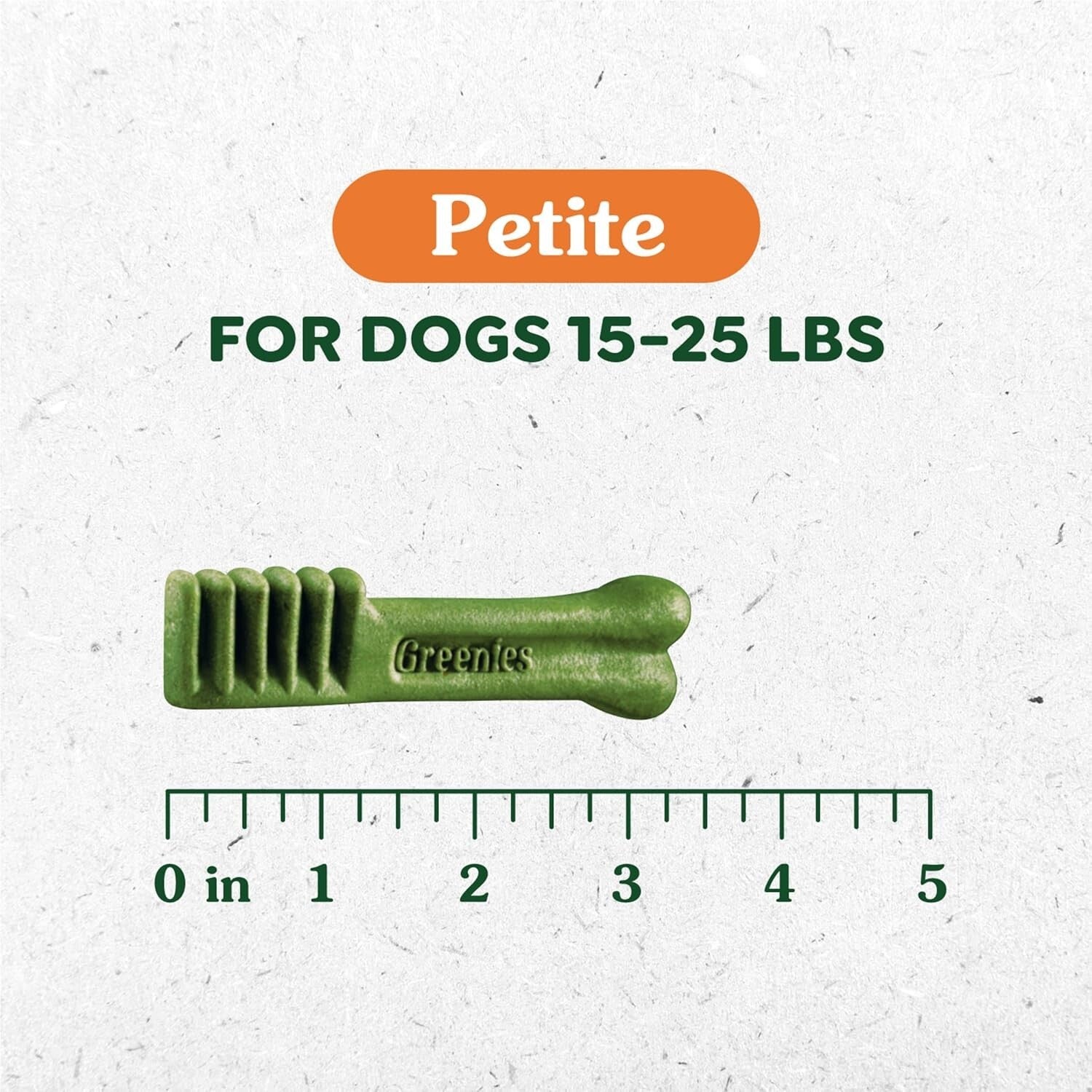 60 Piece Petite Dog Dental Treats - Minty Fresh & Blueberry Flavor for Care