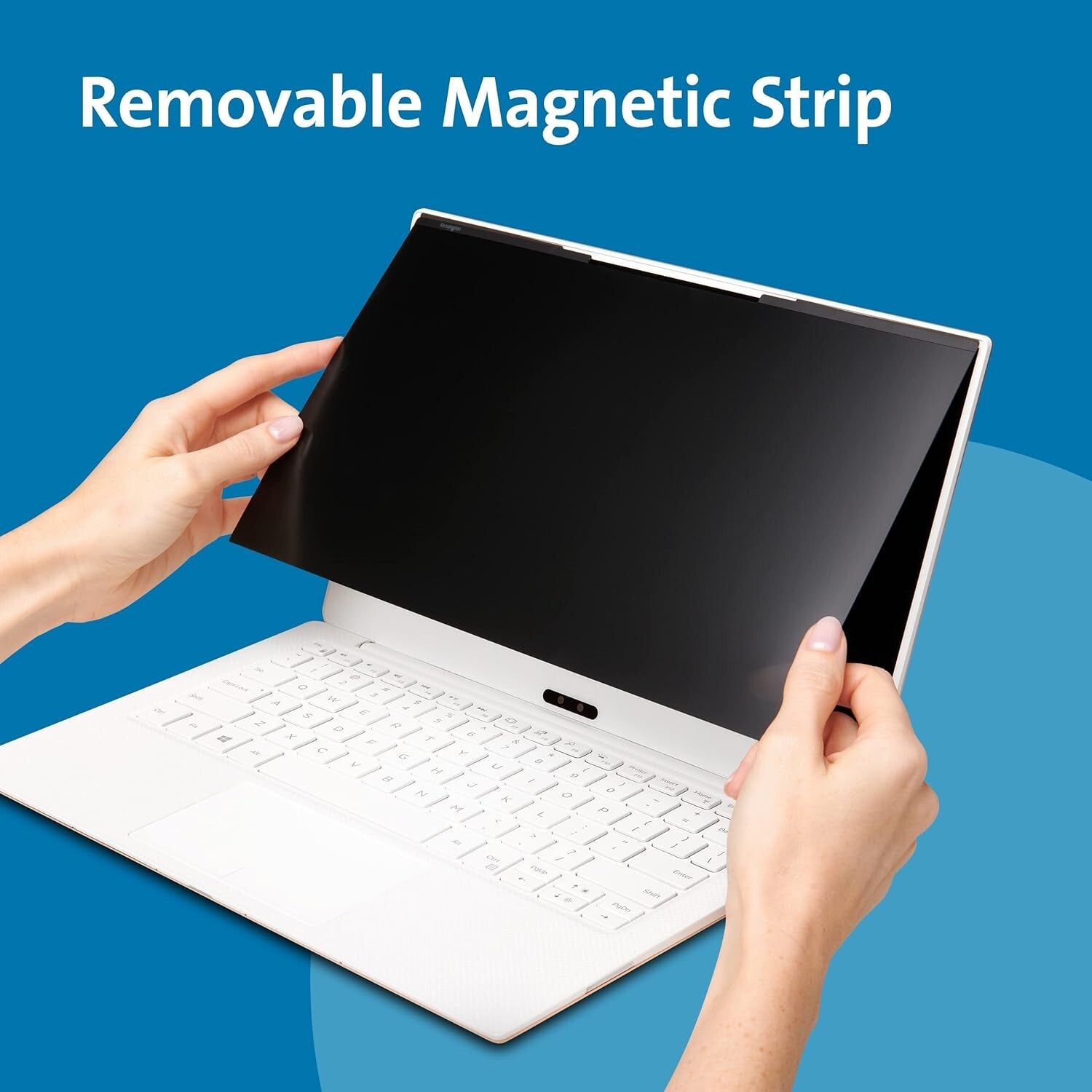14" Laptop Privacy Screen with Magnetic Strip - Protect Against Visual Breaches