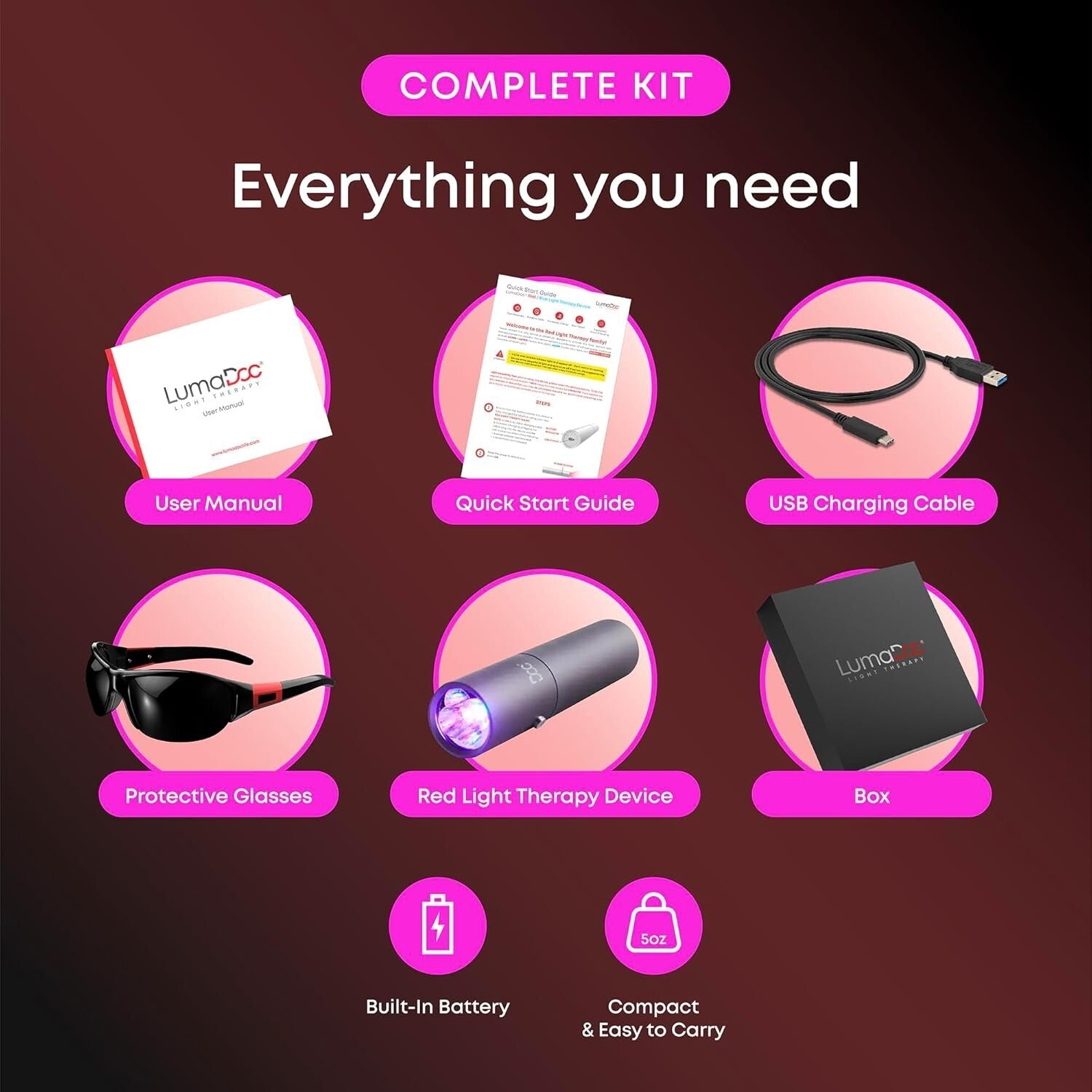 Clinical-Grade Red and Near Infrared Therapy Torch - Wellness at your Fingertips