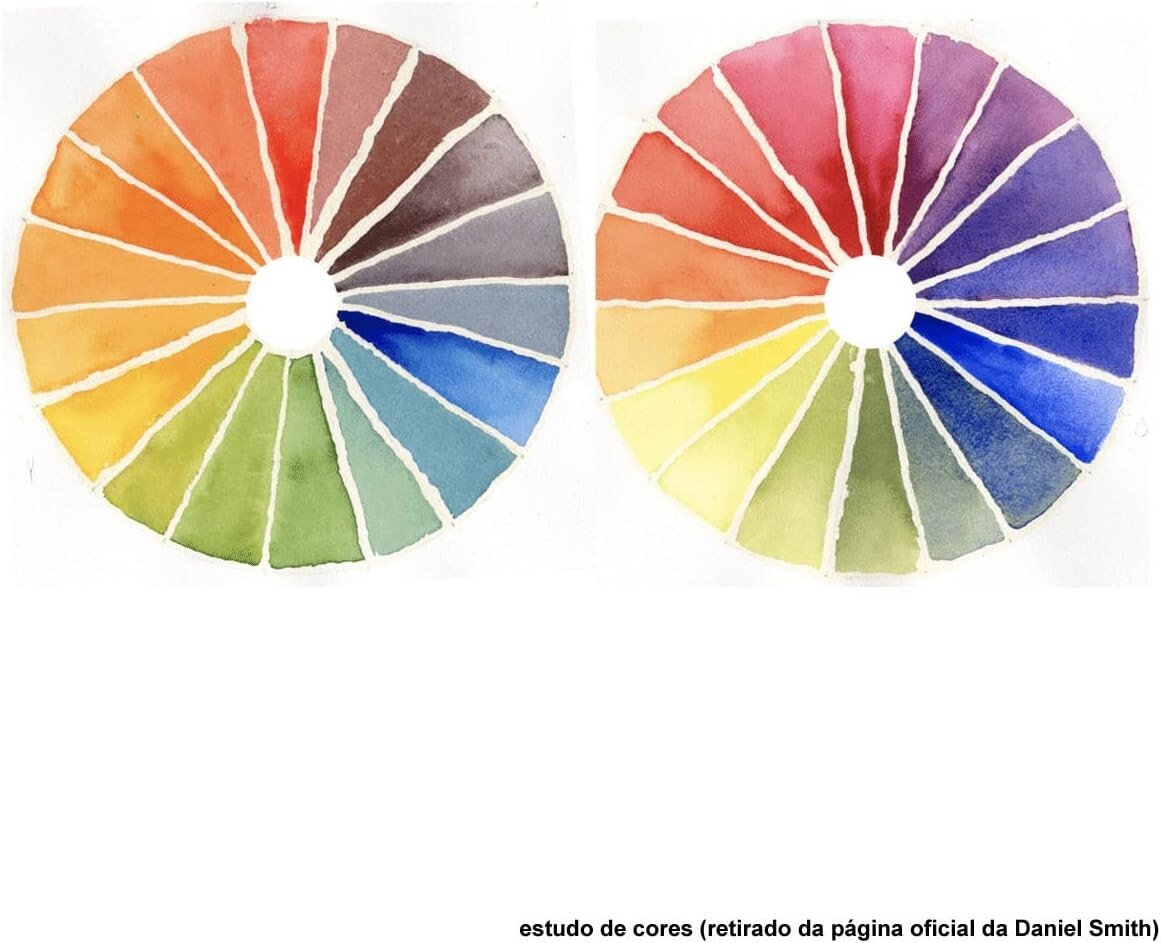 Essentials 9-Piece Multicolor Watercolor Paint Set with Titanium White Ground