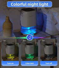 Load image into Gallery viewer, Compact 35 OZ Dehumidifier for Bedroom &amp; Bathroom - Efficient Humidity Control