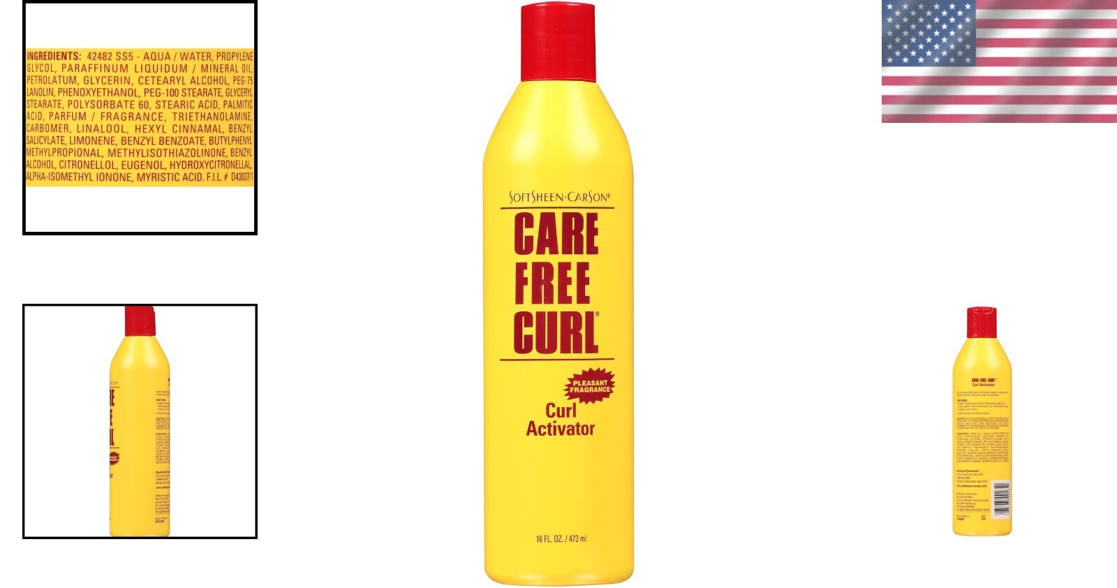 Curl Enhancing Mousse - 16 Fl oz for Strong, Soft and Moist Kinky-Curly Hair