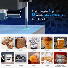 Load image into Gallery viewer, Precision 10W Laser Cutter with Air Assist - Ideal for Wood, Metal, Acrylic