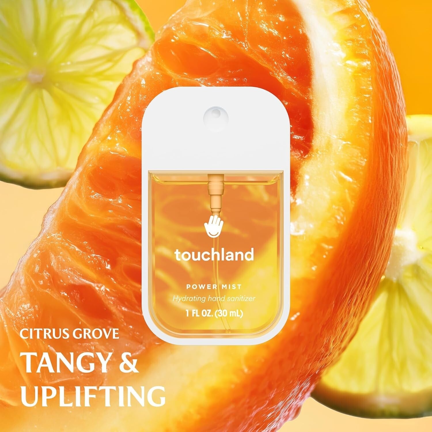 5-Pack Power Mist Hydrating Hand Sanitizer: Travel Set with Luxurious Scents