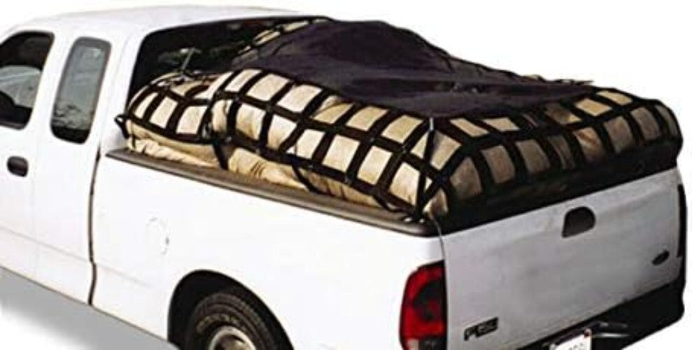 Weatherproof Medium 6.75' x 8' Cargo Net - Ideal for Trucks and Trailers