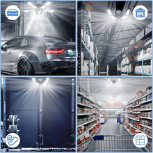 Load image into Gallery viewer, Ultra Bright LED Garage Lights 10+1 Panels - Efficient 20000 Lumens, 200W