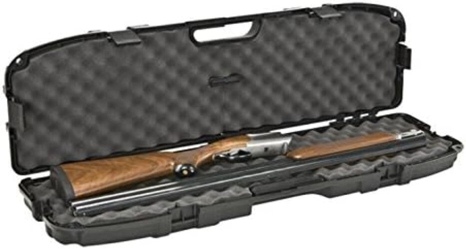Durable Pro-Max Takedown Gun Case with Lockable Tabs, Black Foam Protection