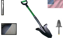 Load image into Gallery viewer, Award-Winning Ergonomic Garden Shovel with Steel-Reinforced Fiberglass Handle