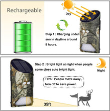 Load image into Gallery viewer, Easy-Setup Solar Hunting Light with Motion Activation - Perfect for Outdoor Use