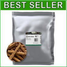 Load image into Gallery viewer, Gourmet 3'' Organic Ceylon Cinnamon Sticks, 1lb - Natural Flavoring &amp; Freshener