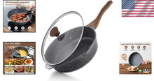 Load image into Gallery viewer, Versatile 5-Quart Saute Pan with PFOA-Free Nonstick Coating for Healthy Cooking