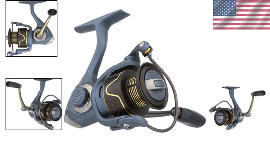 Smooth Operation President Fishing Reel with Instant Anti-Reverse Feature
