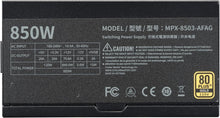 Load image into Gallery viewer, Efficient MWE Gold 850W ATX 3.1 PSU with Hexagonal Fan - Ideal for RTX 4090