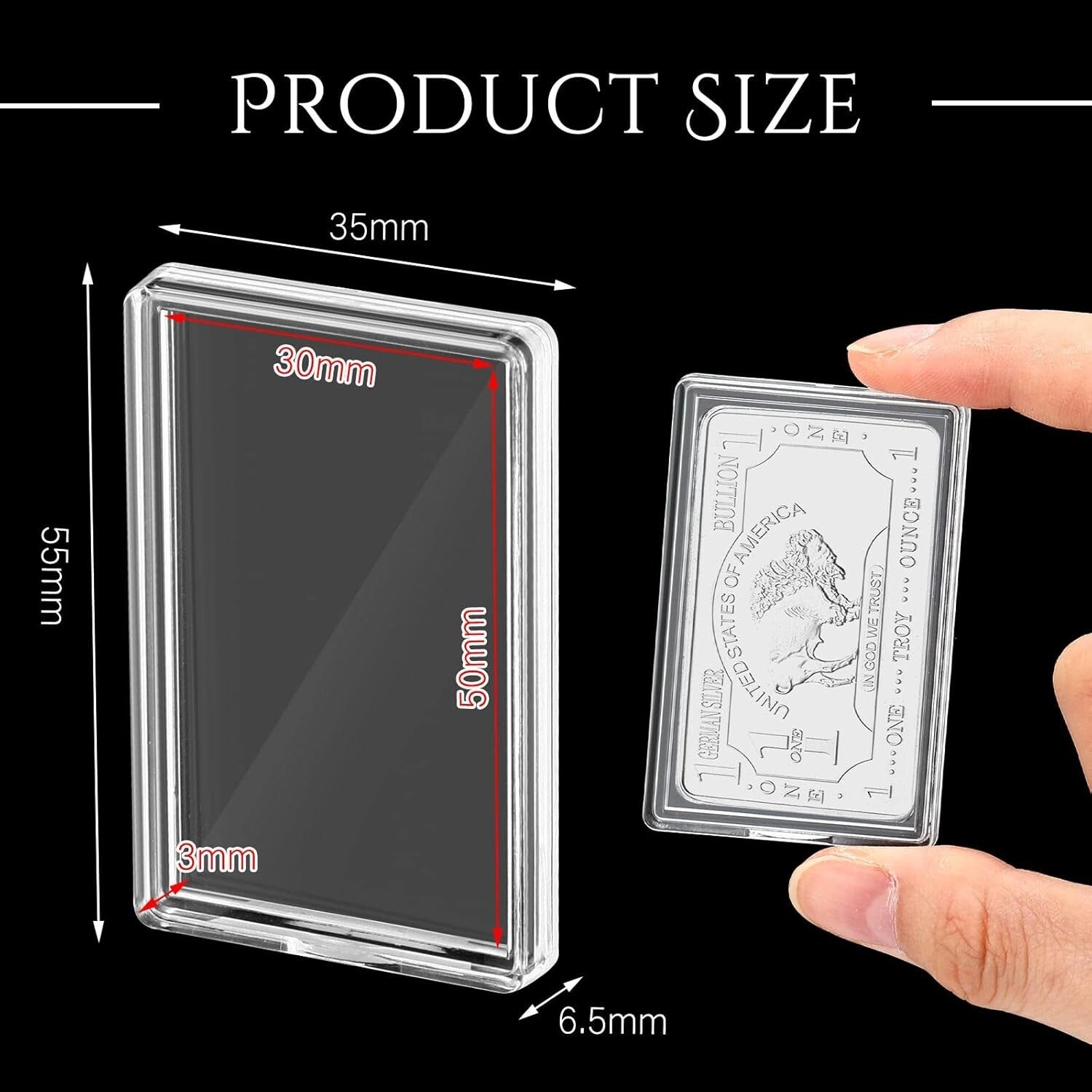 Comprehensive 200 Pcs Coin Holder Set with Strong Storage Box for Organization